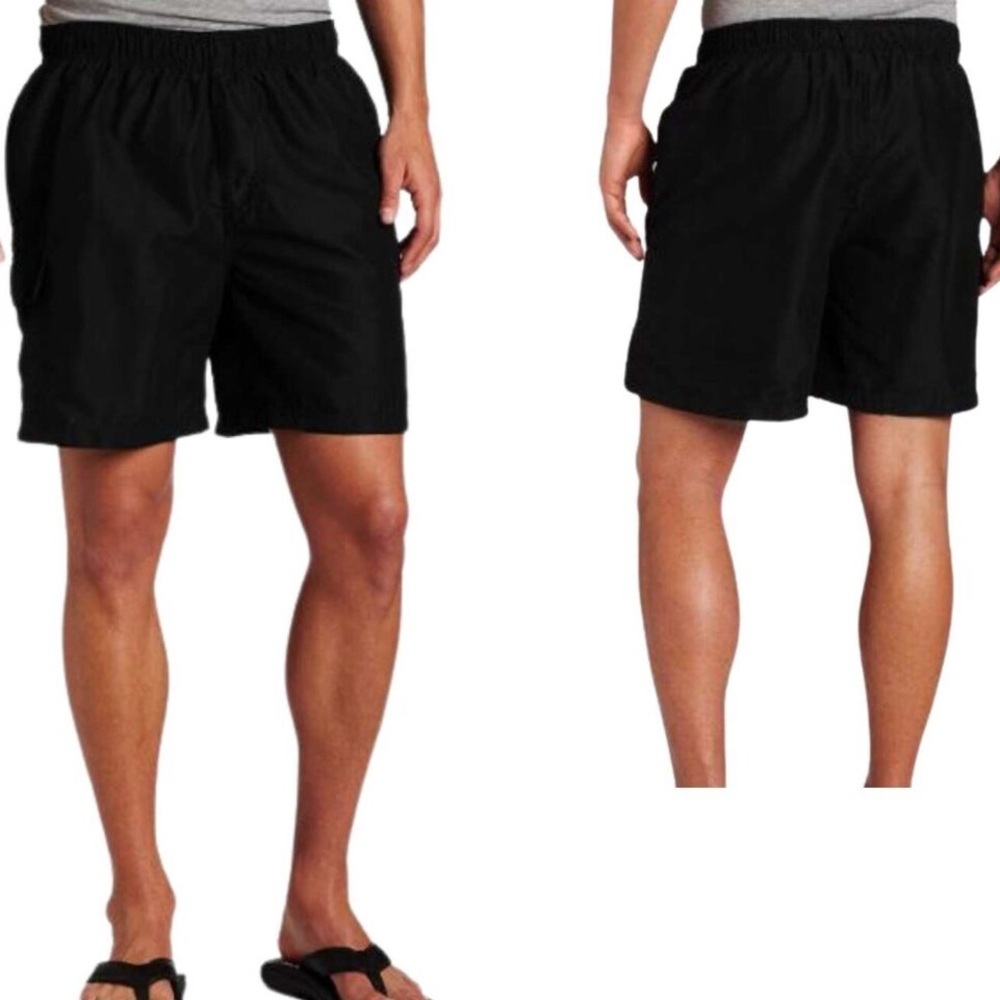 Kanu Surf Havana Swim Trunks Board Shorts Quick Dri Size 2XL NWT Black